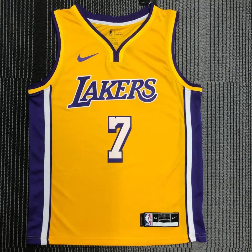 Foto 1 de Lakers cuello en V amarillo n.º 7 Anthony