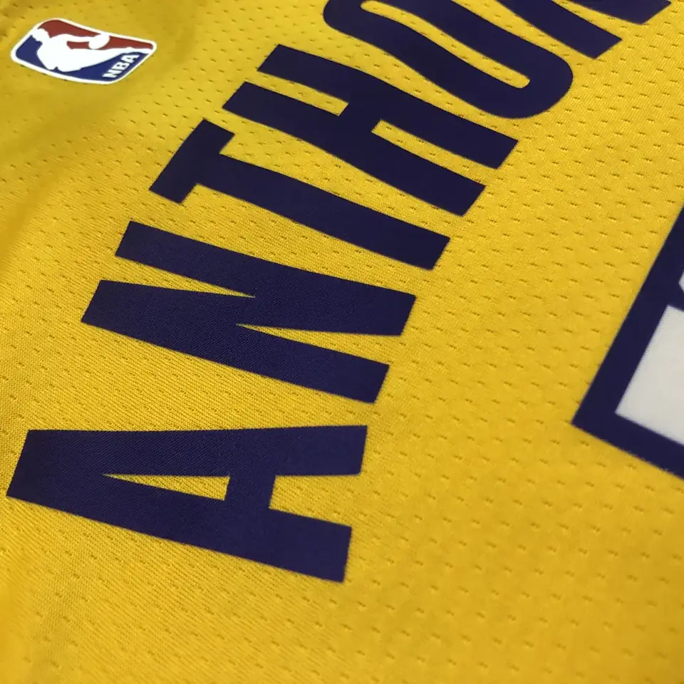 Foto 7 de Lakers cuello en V amarillo n.º 7 Anthony