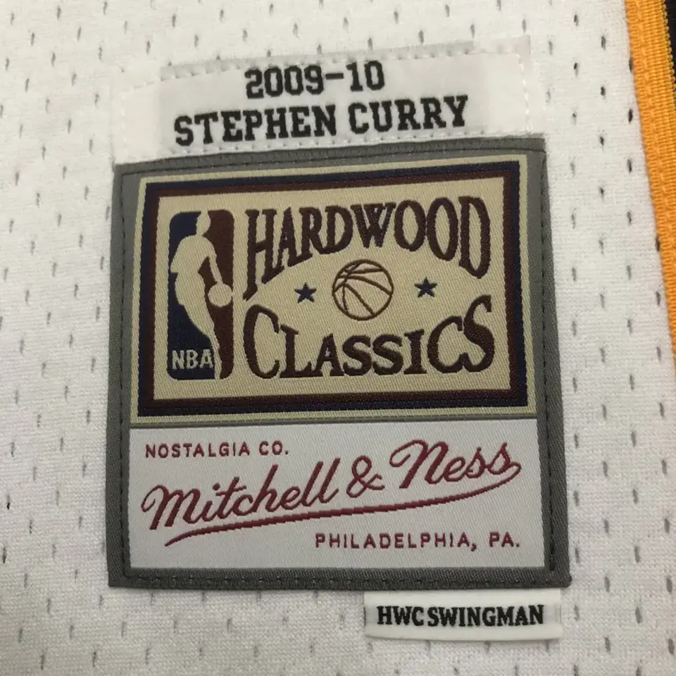 Foto 7 de MN camiseta retro termoimpresa: SW Warriors temporada 09/10 novato blanco nº 30 Stephen Curry