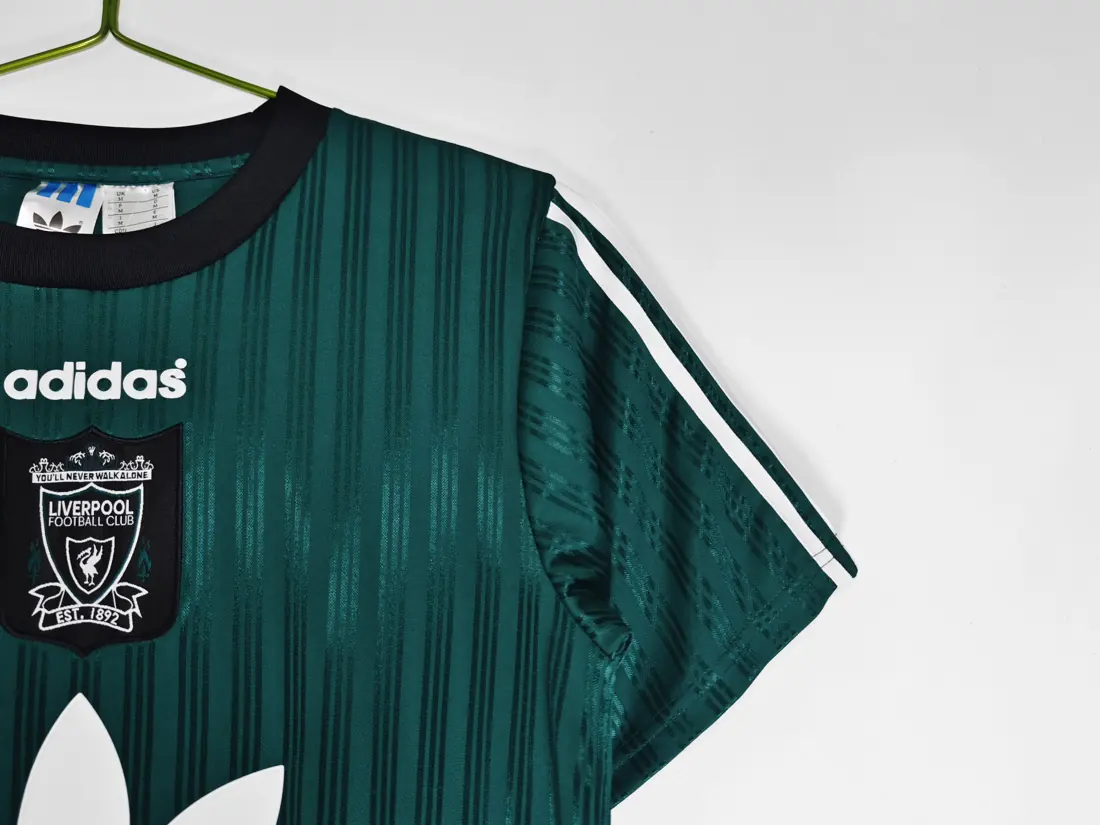Foto 2 de 1995/96 Liverpool adidas Bringback camiseta verde8A