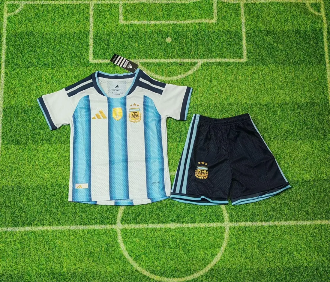 Foto 1 de 2627 Argentina local conjunto para niños versión jugador