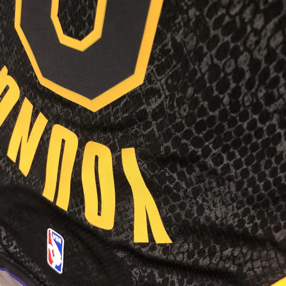 Foto 4 de Los Angeles Lakers estampado de serpiente nº 0 Nick Young