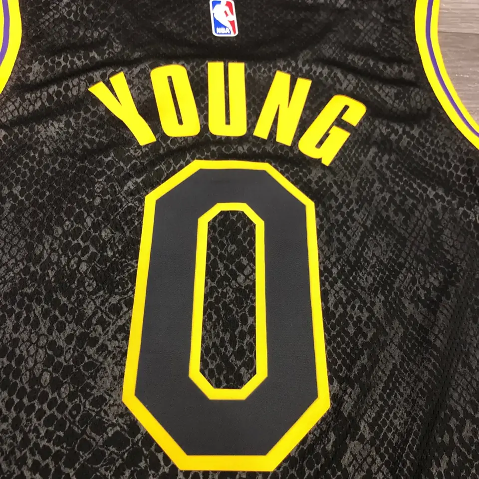 Foto 7 de Los Angeles Lakers estampado de serpiente nº 0 Nick Young