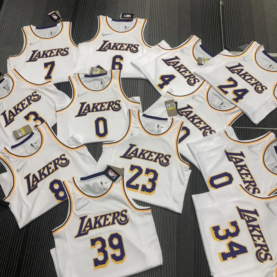 Foto 3 de 75 aniversario Lakers blanco número 23 James