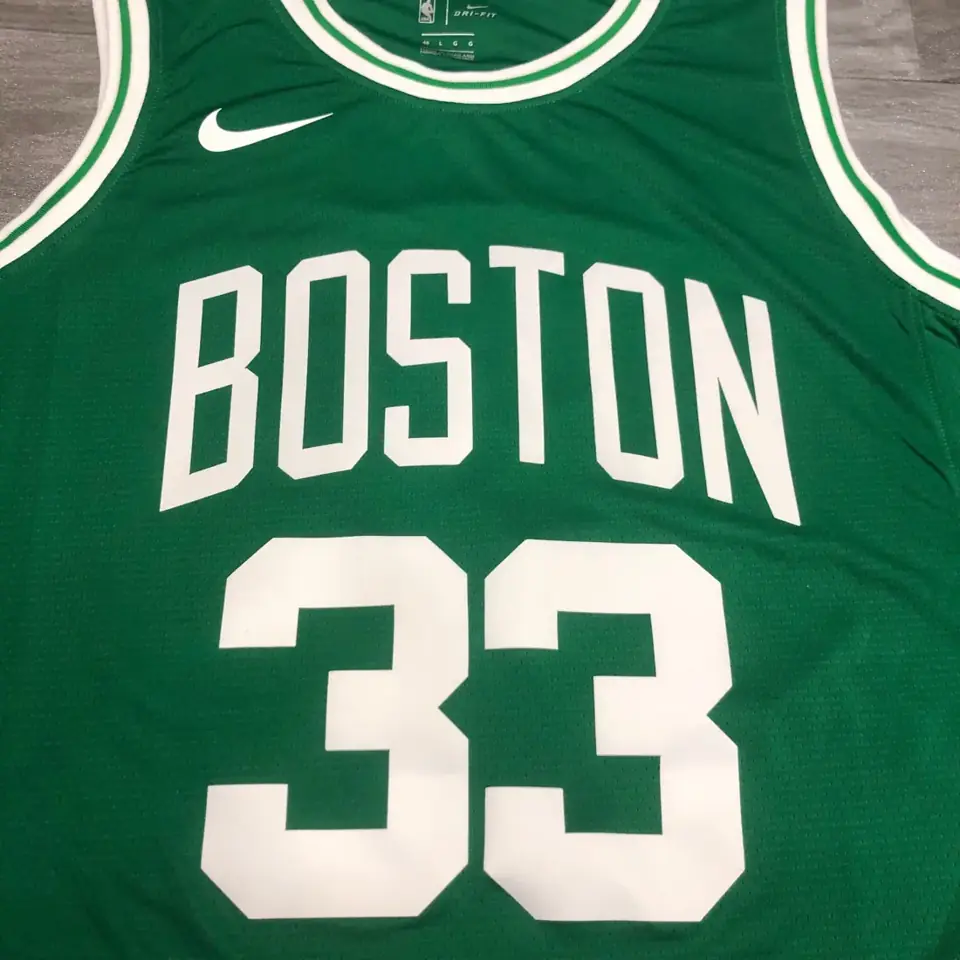 Foto 7 de Boston Celtics verde retro nº 33 Larry Bird