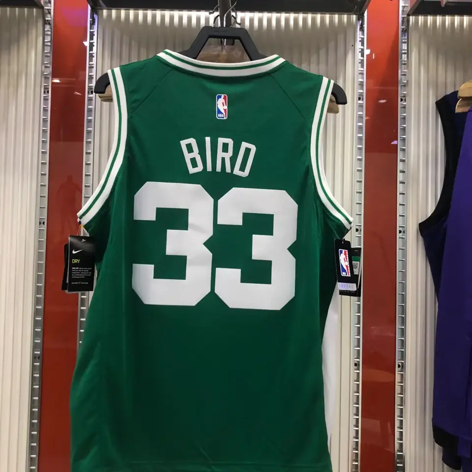 Foto 8 de Boston Celtics verde retro nº 33 Larry Bird