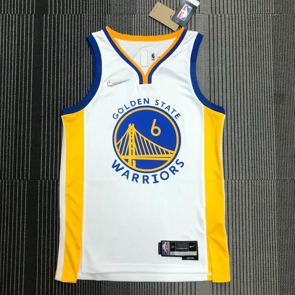 Foto 1 de 75 aniversario Los Warriors blanco número 6 Nick Young