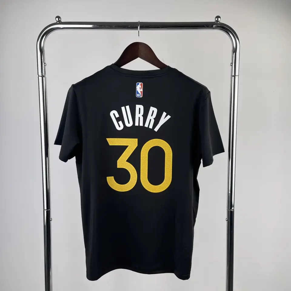 Foto 5 de Temporada 23 Golden State Warriors edición ciudad número 30 camiseta de manga corta de secado rápido