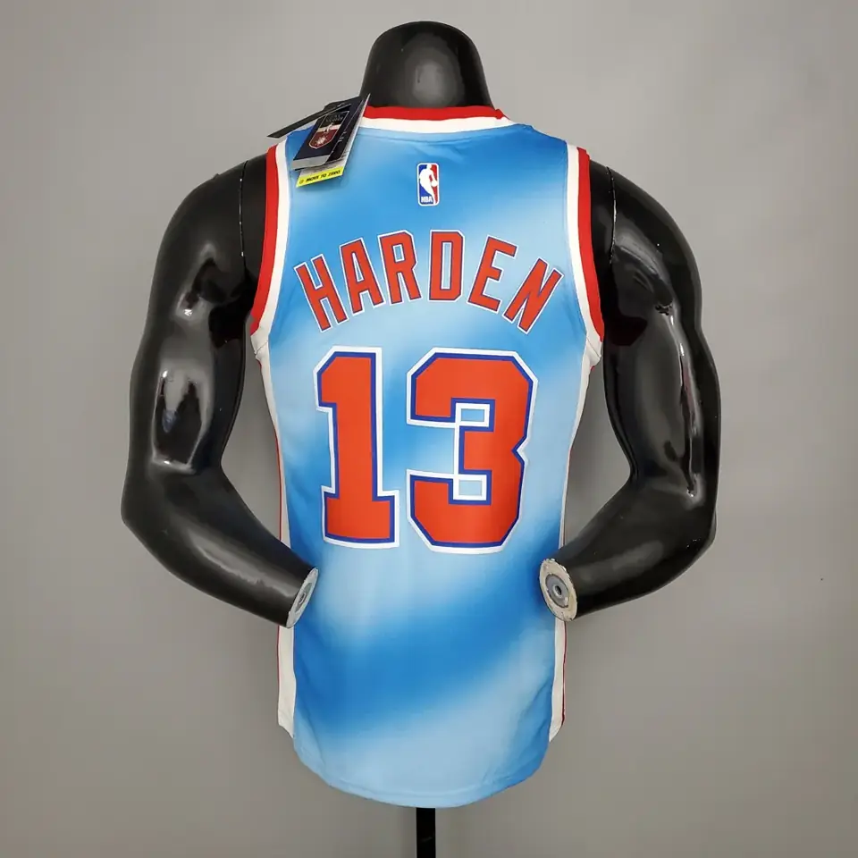 Foto 2 de Temporada 21 Brooklyn Nets retro edición limitada azul nº 13 James Harden