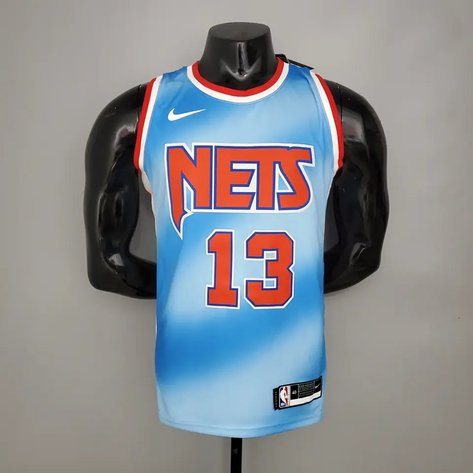 Foto 3 de Temporada 21 Brooklyn Nets retro edición limitada azul nº 13 James Harden