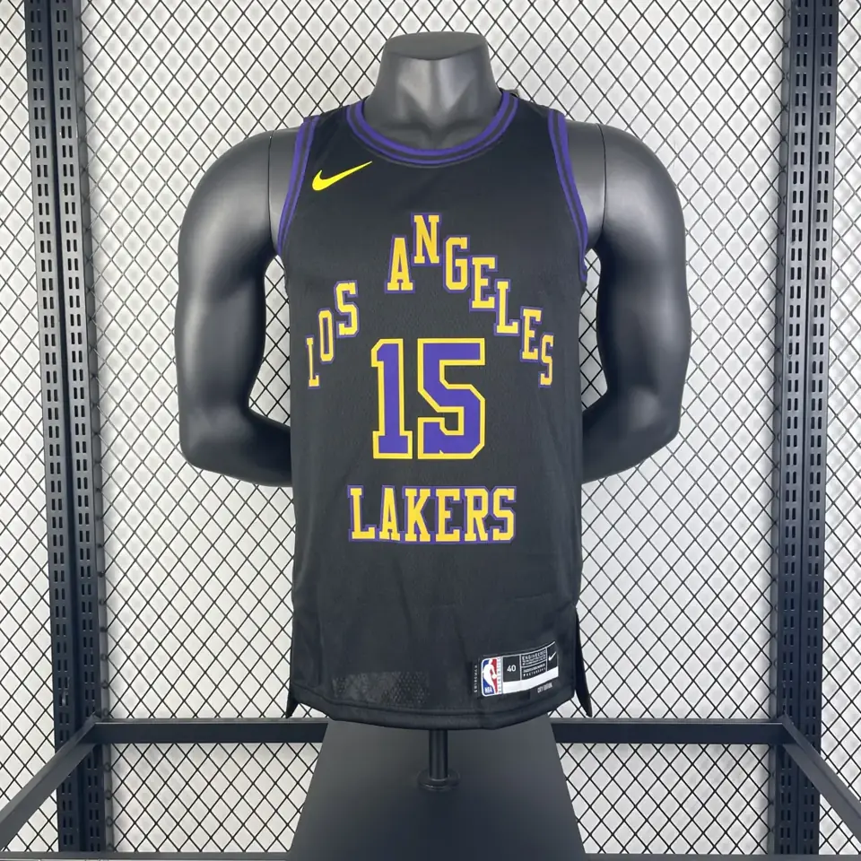Foto 3 de Camiseta temporada 26 Lakers City Edition número 15 Rivers