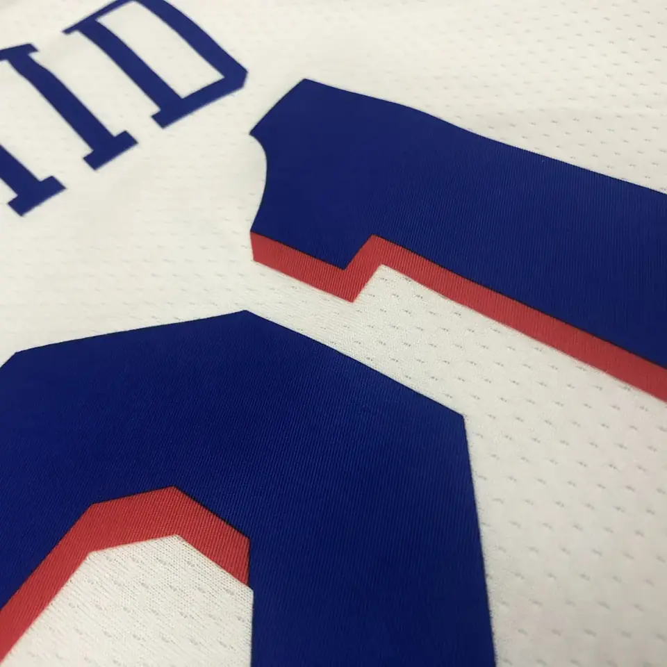 Foto 7 de 76ers cuello en V blanco nº 21 Embiid