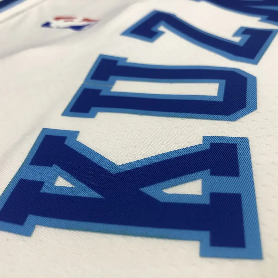 Foto 4 de Los Angeles Lakers Noche Latina retro blanco nº 0 Kuzma