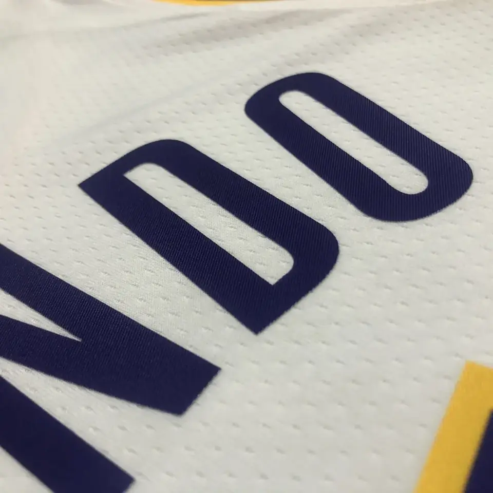 Foto 5 de Lakers cuello redondo blanco nº 4 Rondo