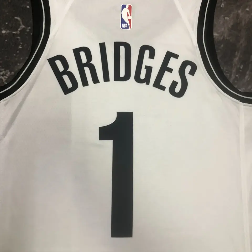 Foto 7 de Temporada 23 Nets blanco número 1 Bridges