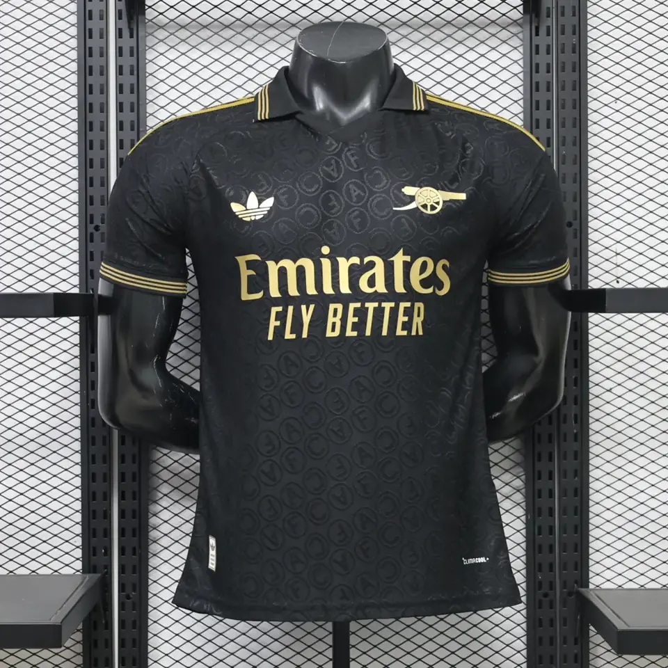 Foto 1 de 26-27 Arsenal edición especial negro y dorado S-3XL