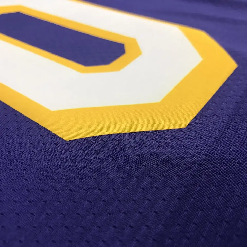 Foto 3 de Los Angeles Lakers morado de cuello en V nº 0 Nick Young