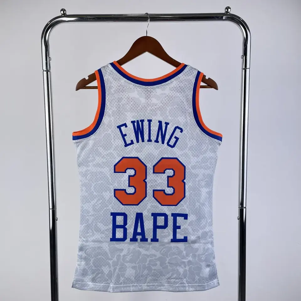 Foto 3 de BAPE×M&N camiseta colaborativa: Knicks blanco Nº 33