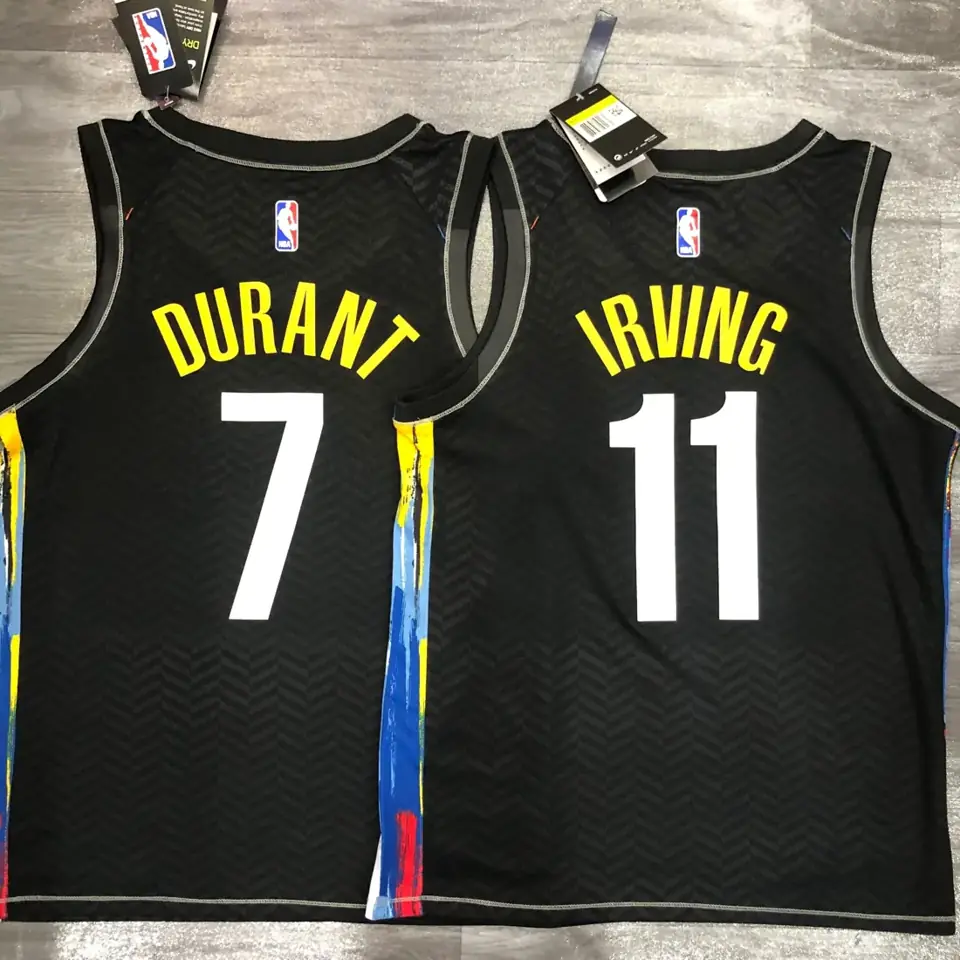 Foto 5 de Temporada 21 Nets de Brooklyn Edición City (grafiti) n.º 11 Kyrie Irving