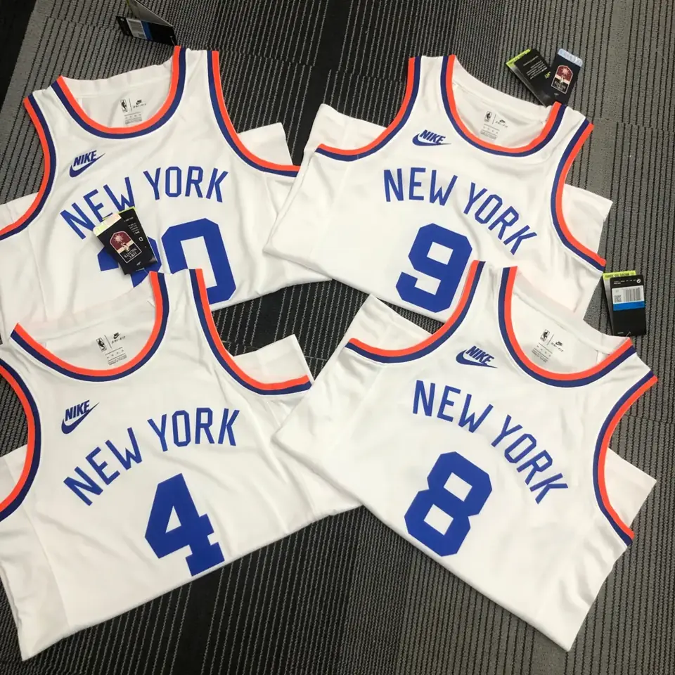 Foto 3 de Camiseta retro 75.º aniversario de los Knicks n.º 8 Walker