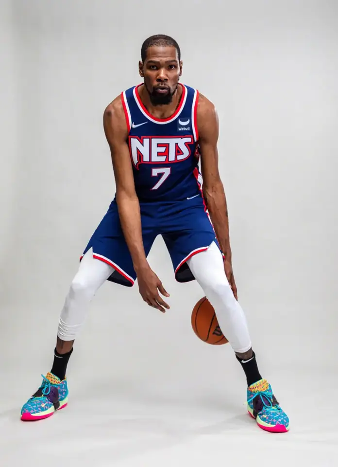 Foto 3 de 75º aniversario temporada 22 Nets City Edition nº 7 Durant