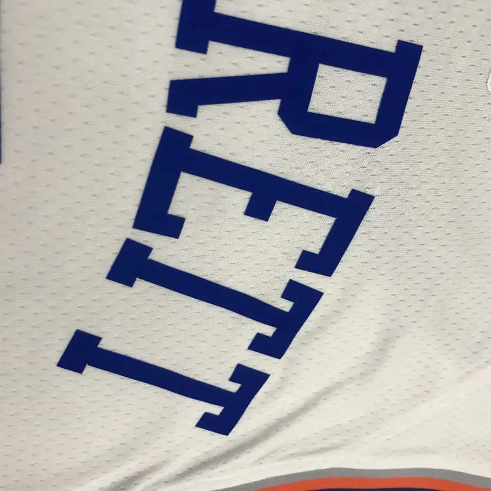 Foto 6 de Knicks blanco número 9 Barrett