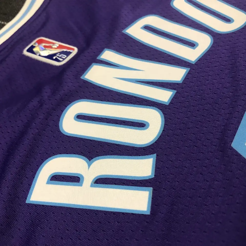 Foto 7 de 75º aniversario temporada 22 Lakers City Edition nº 4 Rondo