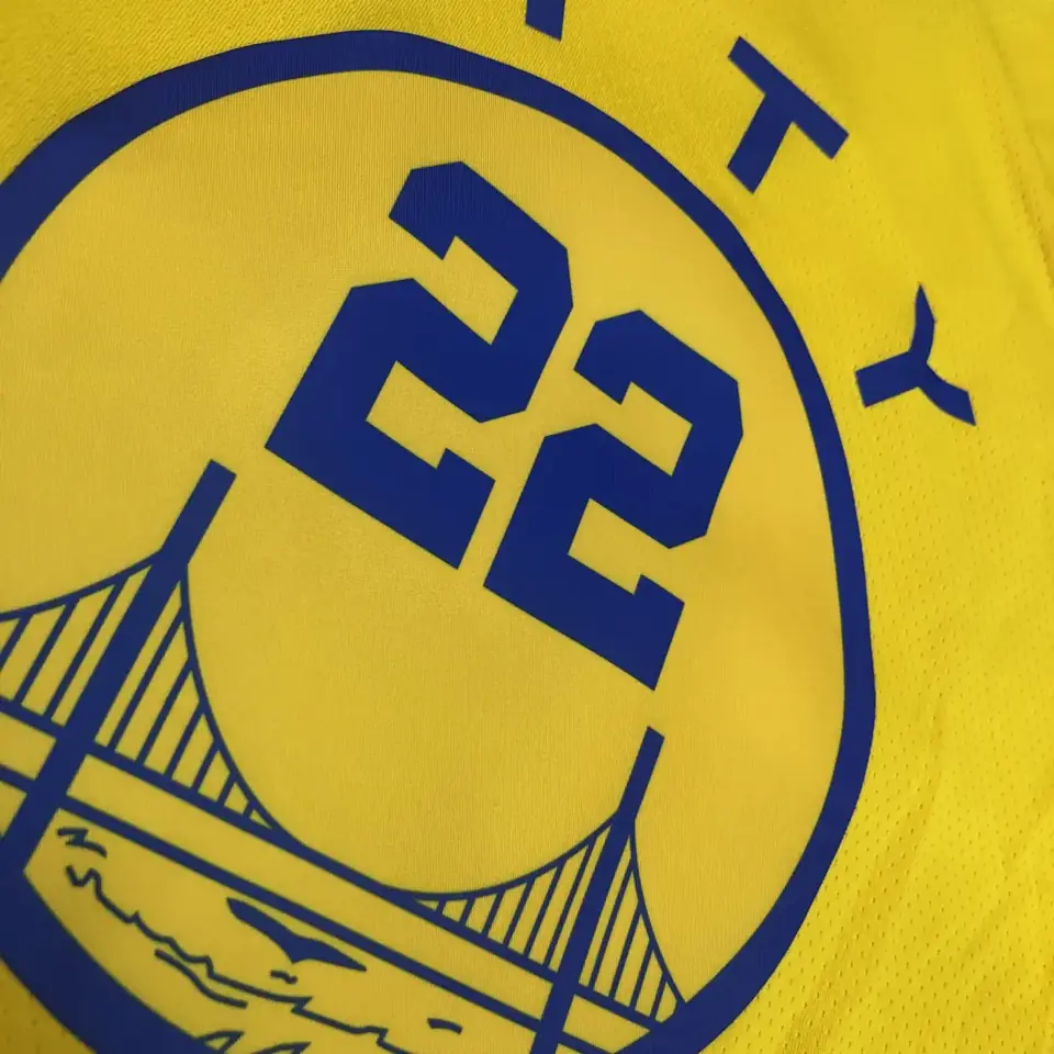 Foto 7 de Golden State Warriors edición tranvía, amarillo, nº 22 Andrew Wiggins