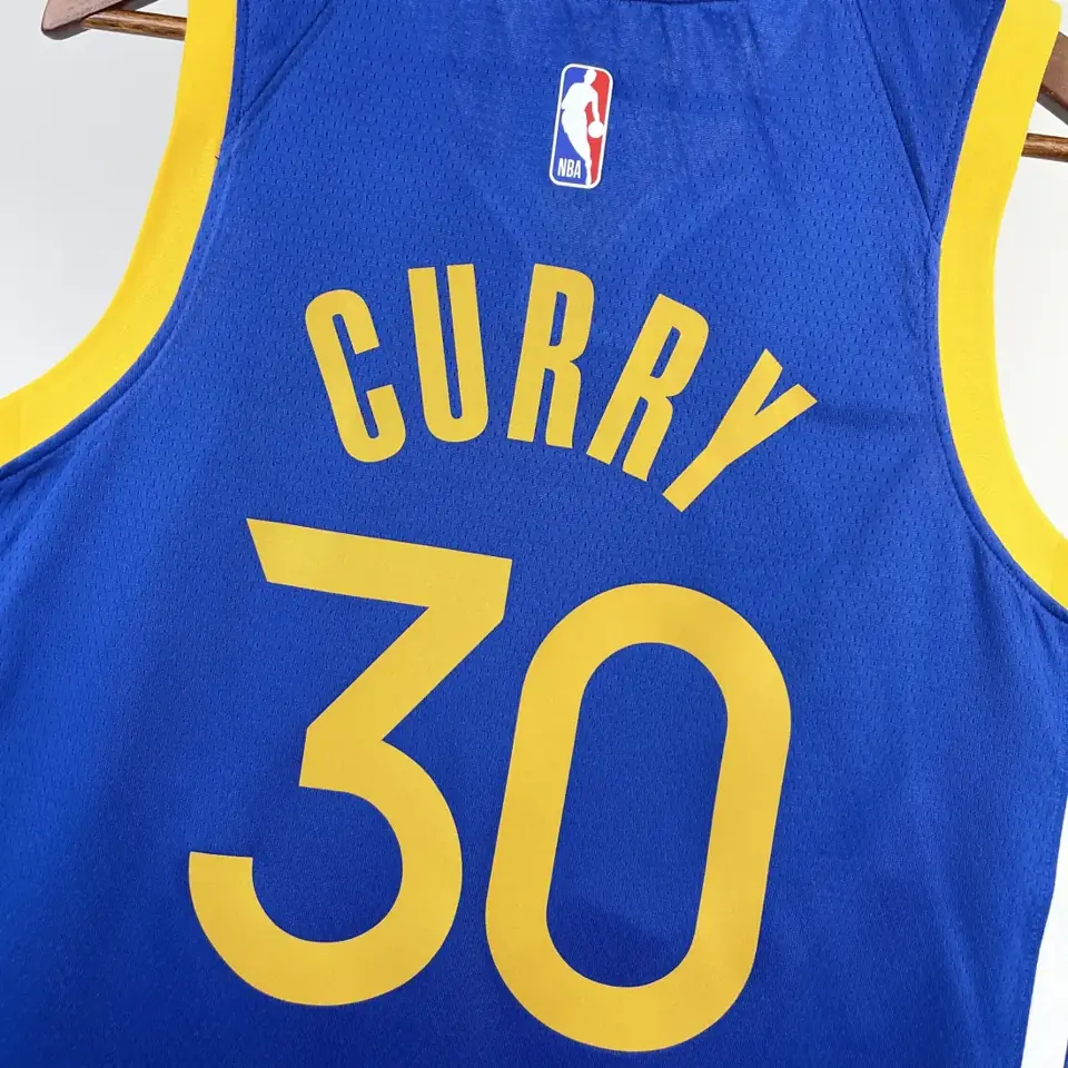 Foto 8 de Temporada 23 Golden State Warriors visitante azul número 30 Curry