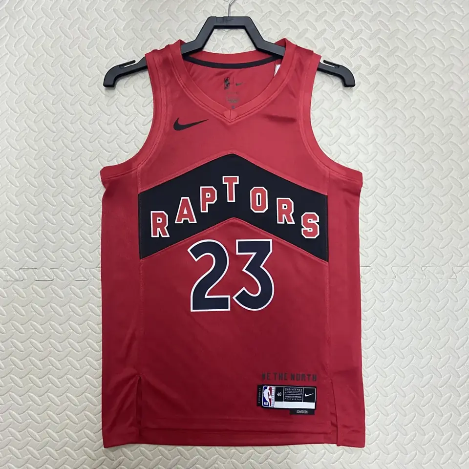 Foto 1 de Temporada 23 Raptors visitante rojo n.º 23 VanVleet