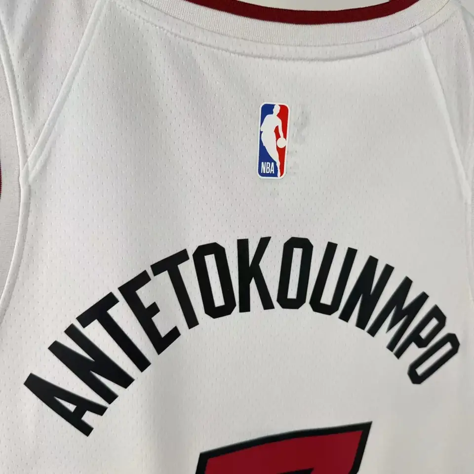 Foto 5 de Heat cuello en V blanco nº 7 Antetokounmpo