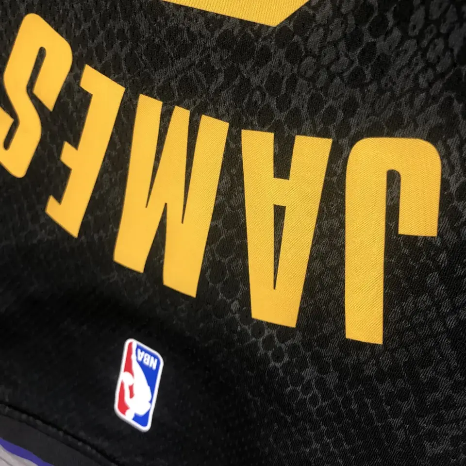 Foto 2 de Los Angeles Lakers estampado de serpiente nº 6 James