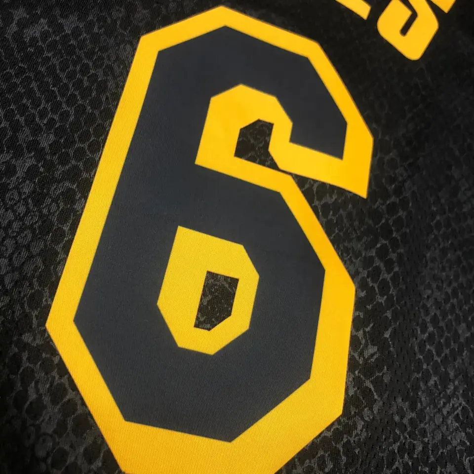 Foto 3 de Los Angeles Lakers estampado de serpiente nº 6 James