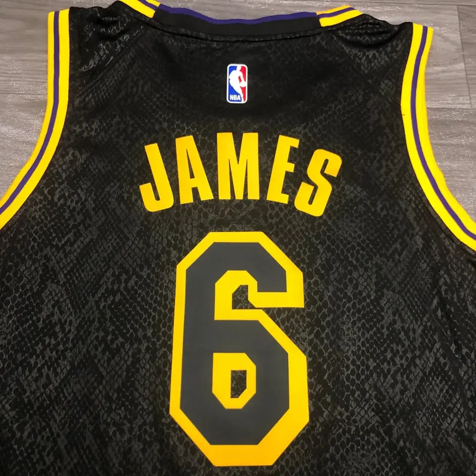 Foto 4 de Los Angeles Lakers estampado de serpiente nº 6 James