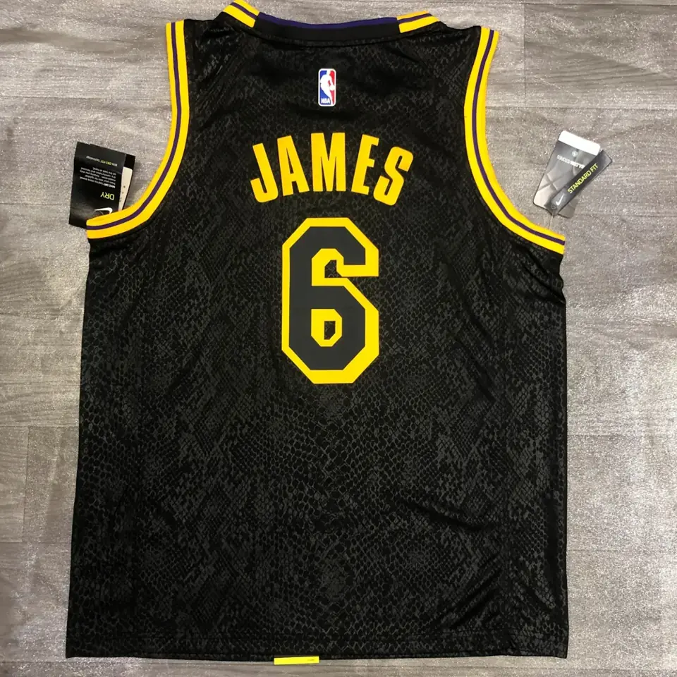 Foto 8 de Los Angeles Lakers estampado de serpiente nº 6 James