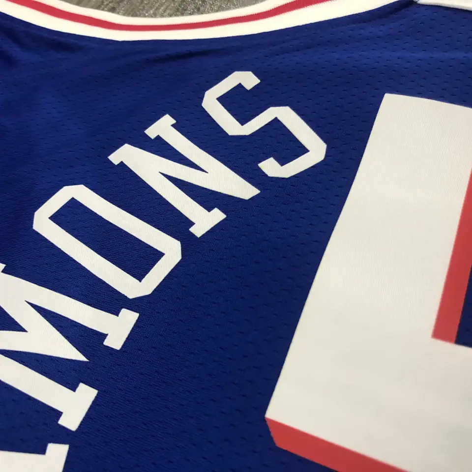 Foto 5 de 76ers cuello en V azul nº 25 Ben Simmons