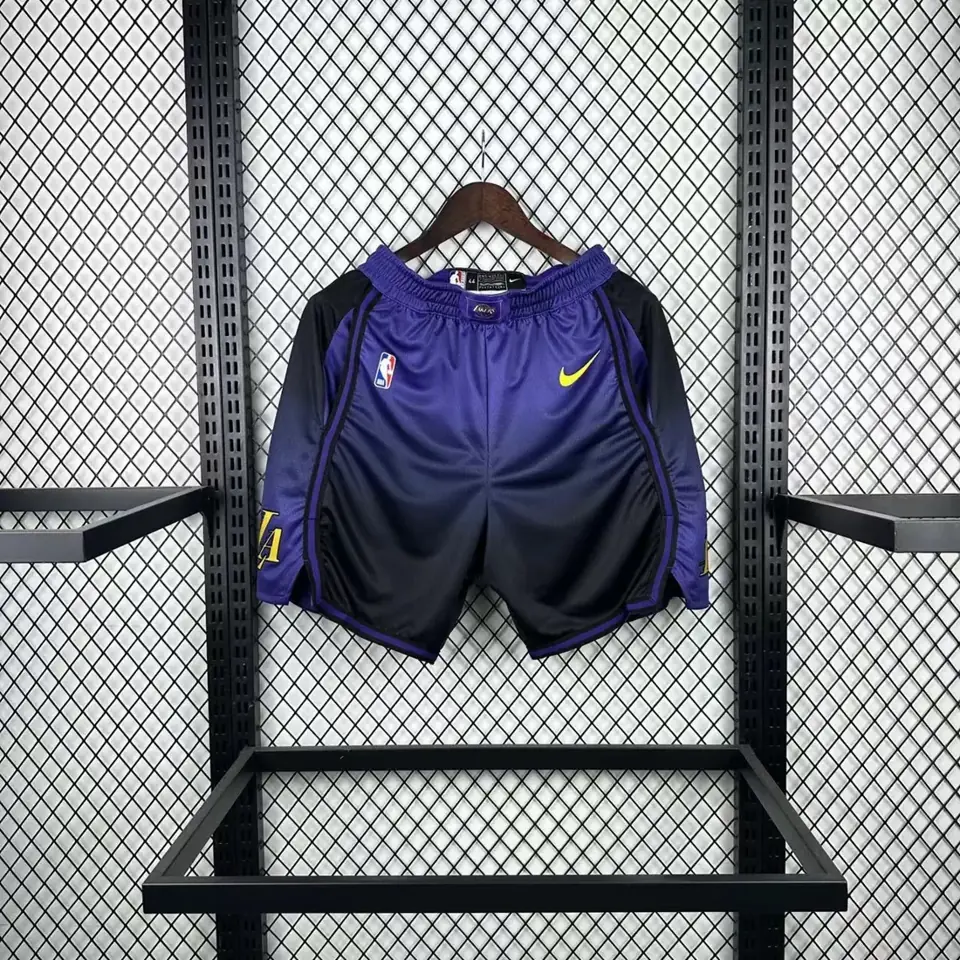 Foto 3 de Temporada 25 Lakers pantalones cortos edición Ciudad