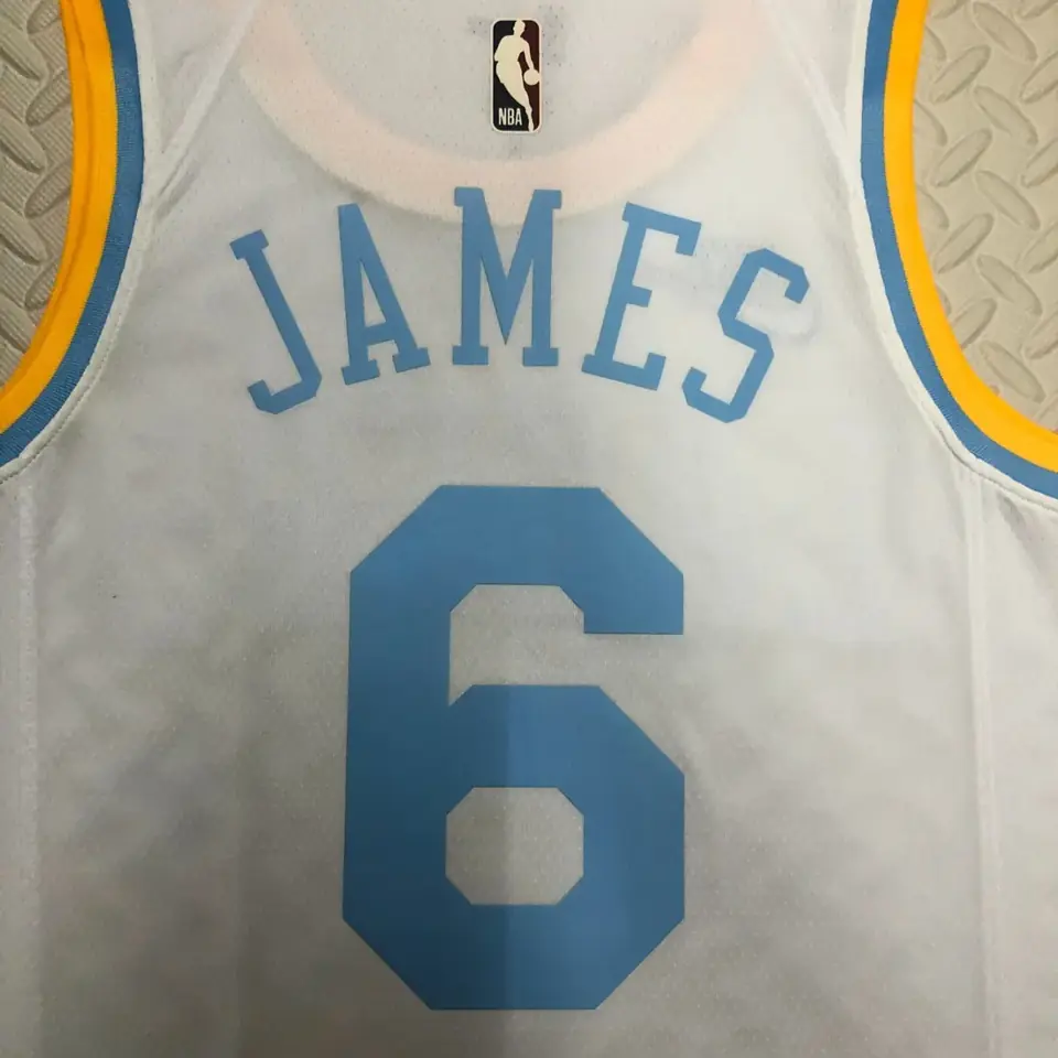 Foto 8 de Temporada 23 Lakers retro número 6 LeBron James