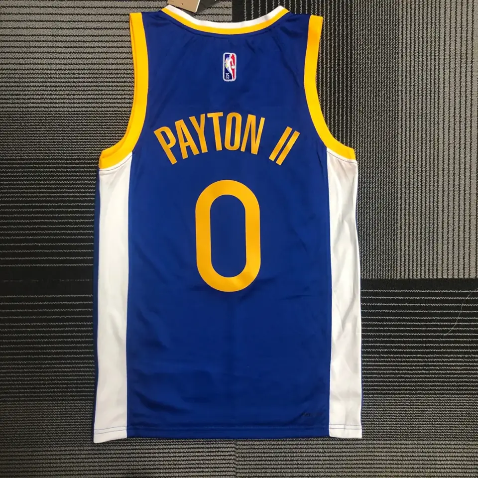 Foto 3 de 75.º aniversario Warriors azul número 0 Payton II