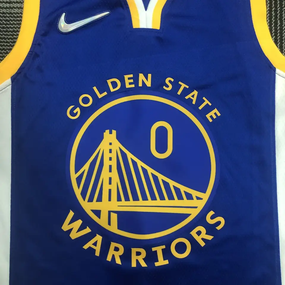 Foto 4 de 75.º aniversario Warriors azul número 0 Payton II
