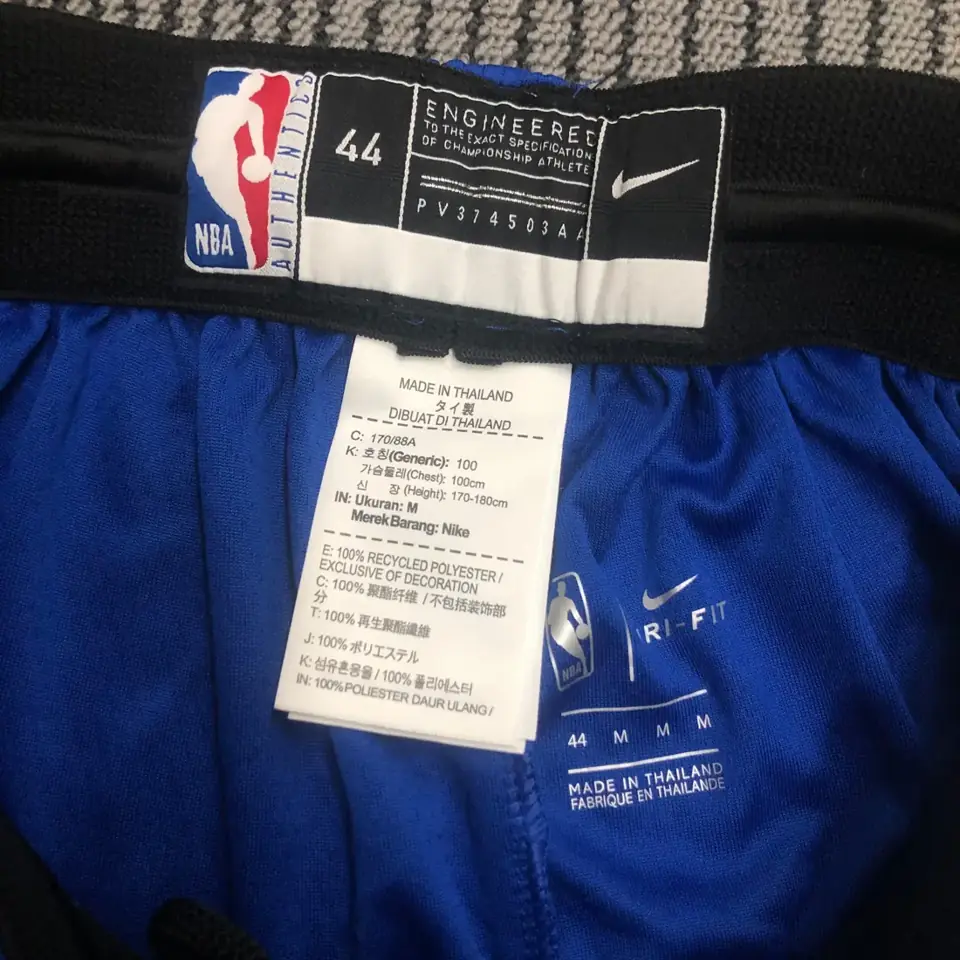 Foto 2 de Warriors pantalones cortos azules estándar