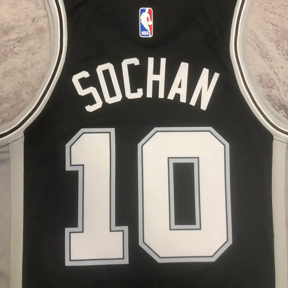 Foto 2 de Temporada 23 Spurs negro nº 10 Sochan