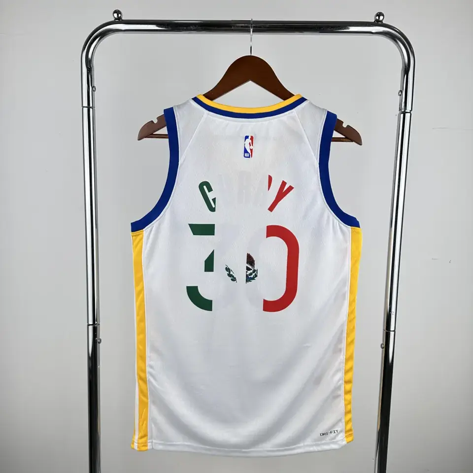 Foto 2 de Warriors cuello en V blanco México #30