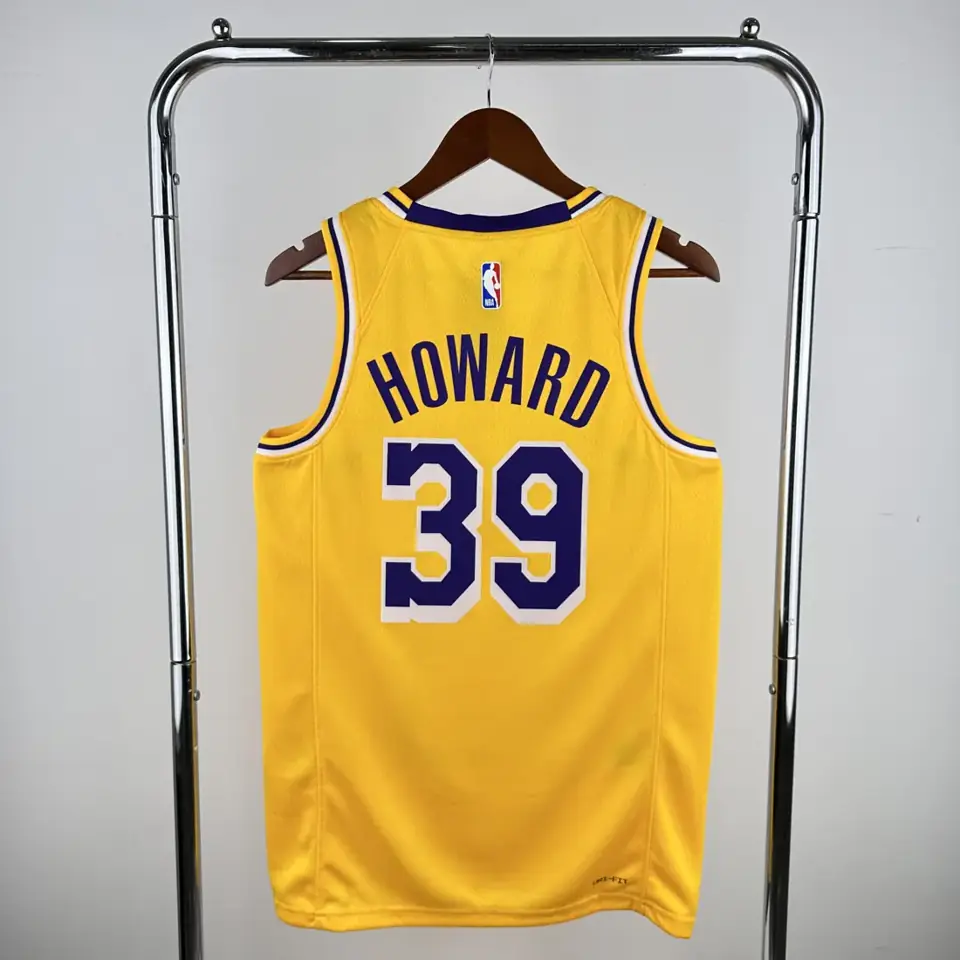 Foto 2 de Lakers cuello redondo amarillo #39 Howard