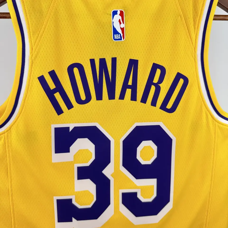 Foto 7 de Lakers cuello redondo amarillo #39 Howard