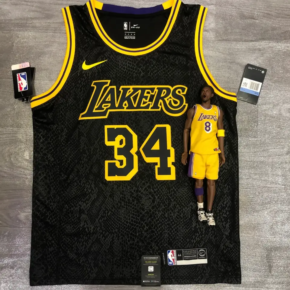 Foto 1 de Los Angeles Lakers estampado de serpiente nº 34 Shaquille O'Neal