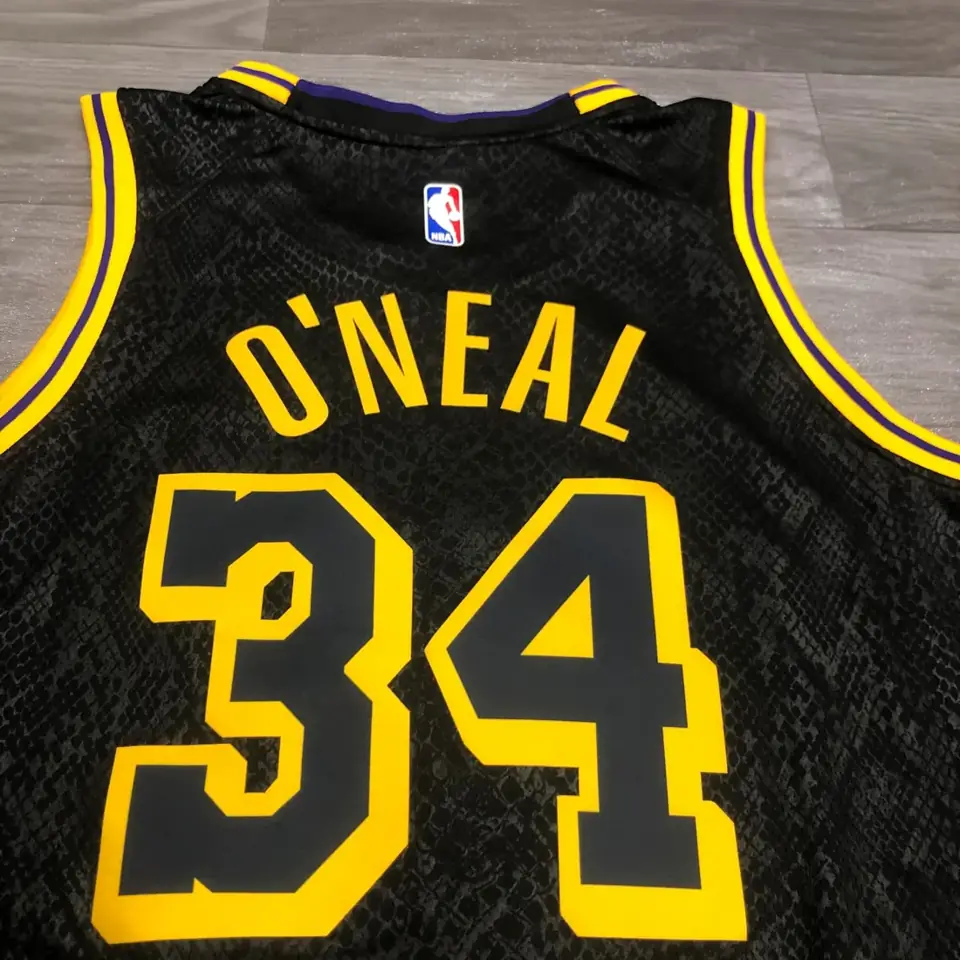 Foto 4 de Los Angeles Lakers estampado de serpiente nº 34 Shaquille O'Neal
