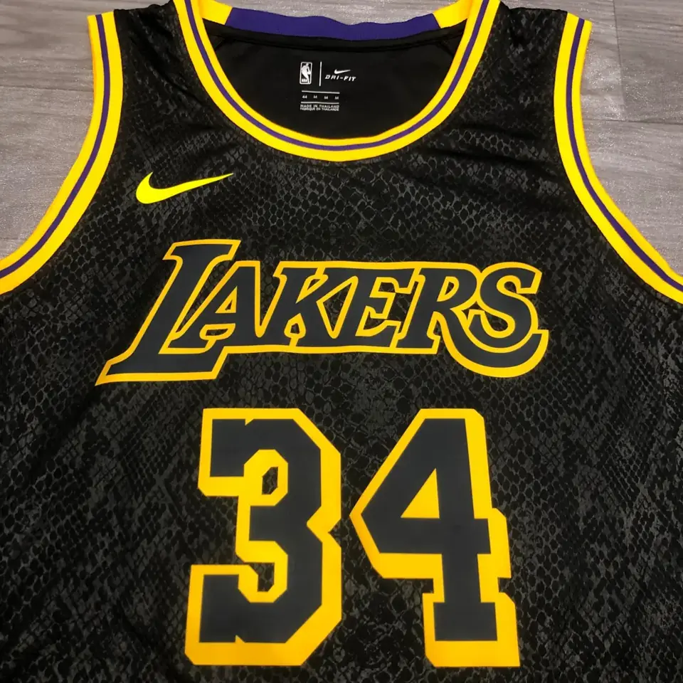 Foto 7 de Los Angeles Lakers estampado de serpiente nº 34 Shaquille O'Neal