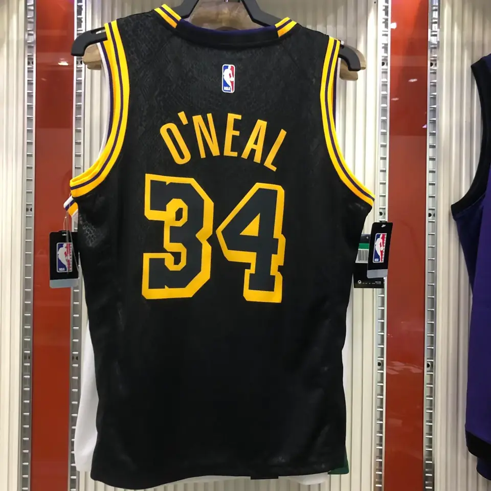 Foto 8 de Los Angeles Lakers estampado de serpiente nº 34 Shaquille O'Neal