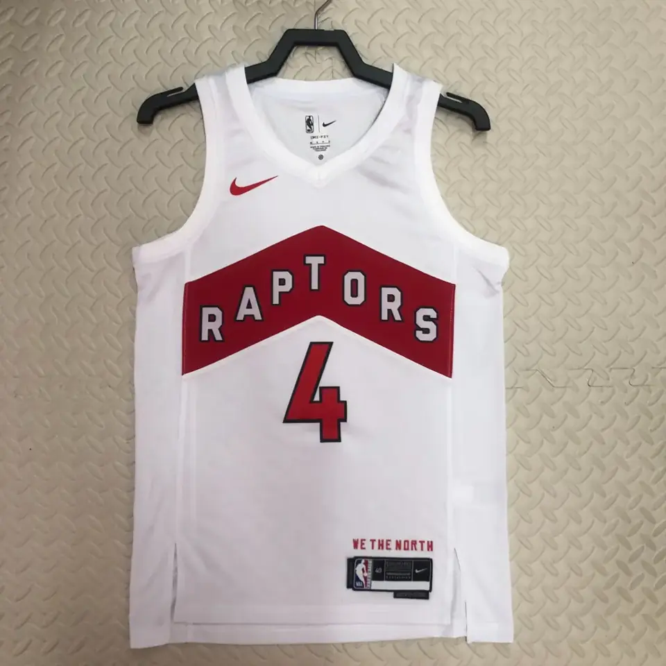 Foto 1 de Temporada 23 Raptors local blanco n.º 4 Barnes